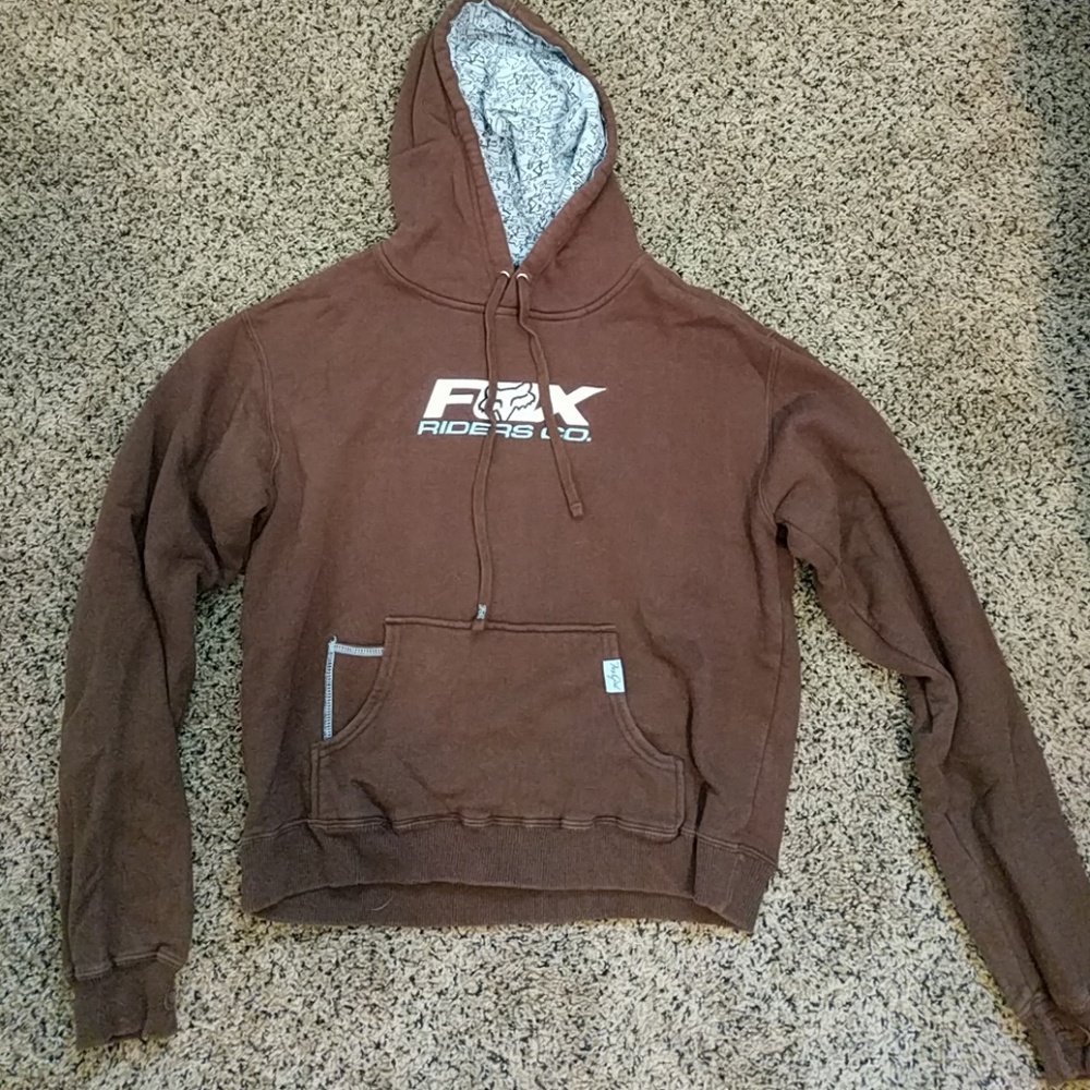 Fox women's hoodie-used